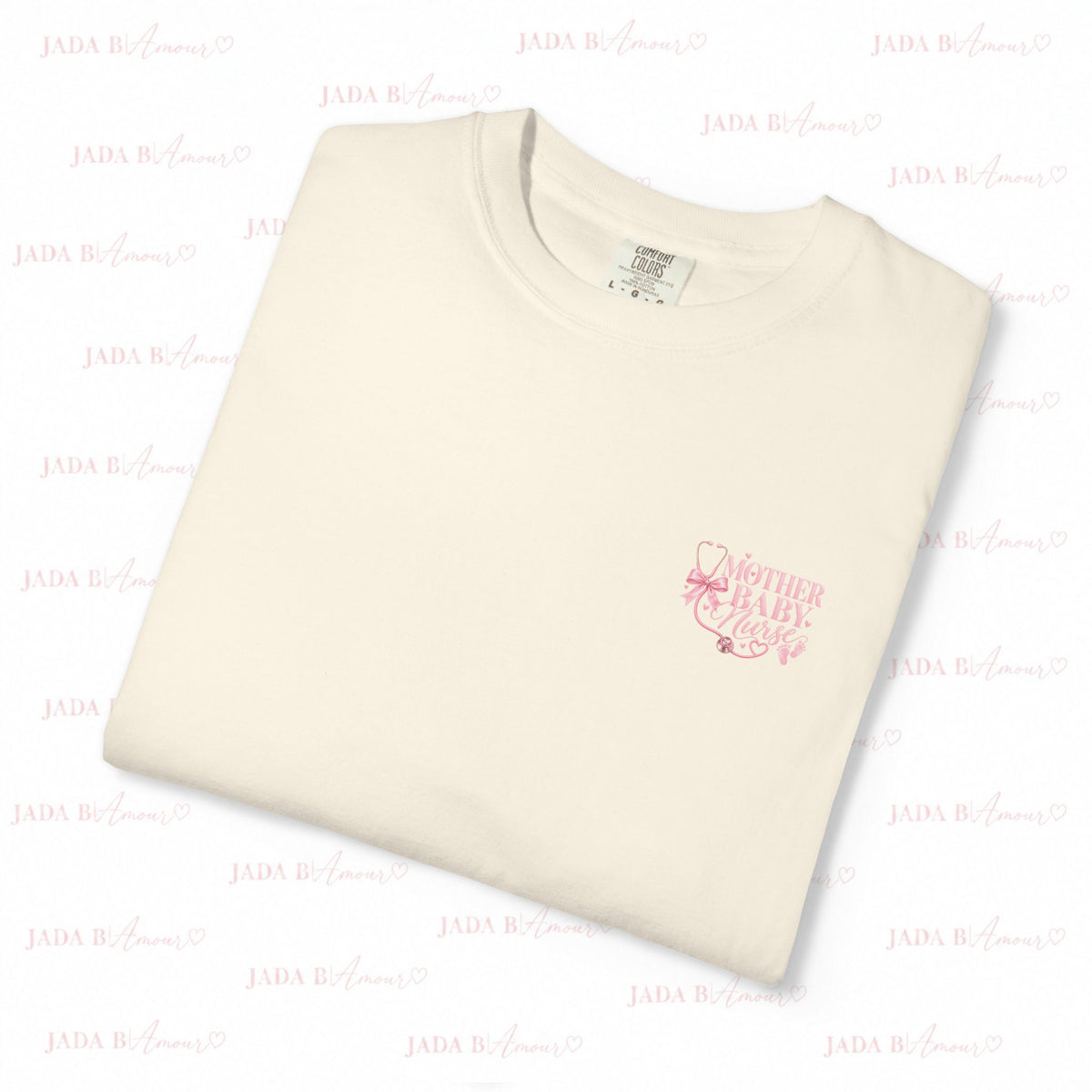Mother Baby Nurse Comfort Colors PINK® T-Shirt | Women’s Health Nurse Tee