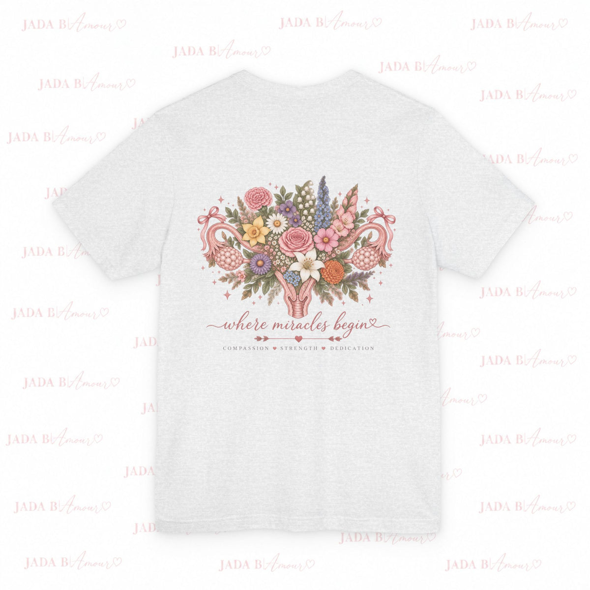 Where Miracles Begin MOM Tee | Floral Motherhood Shirt ♡