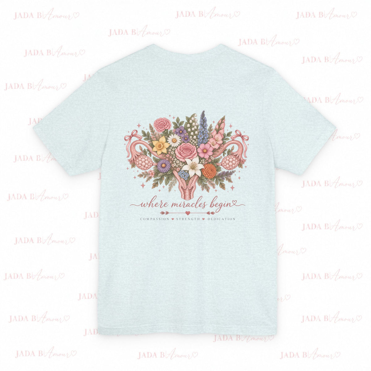 Where Miracles Begin MOM Tee | Floral Motherhood Shirt ♡