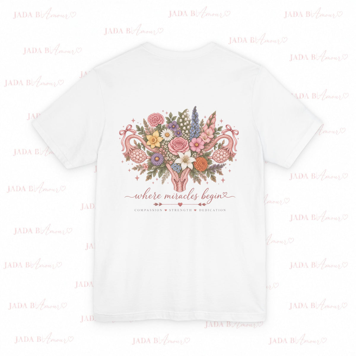Where Miracles Begin MOM Tee | Floral Motherhood Shirt ♡