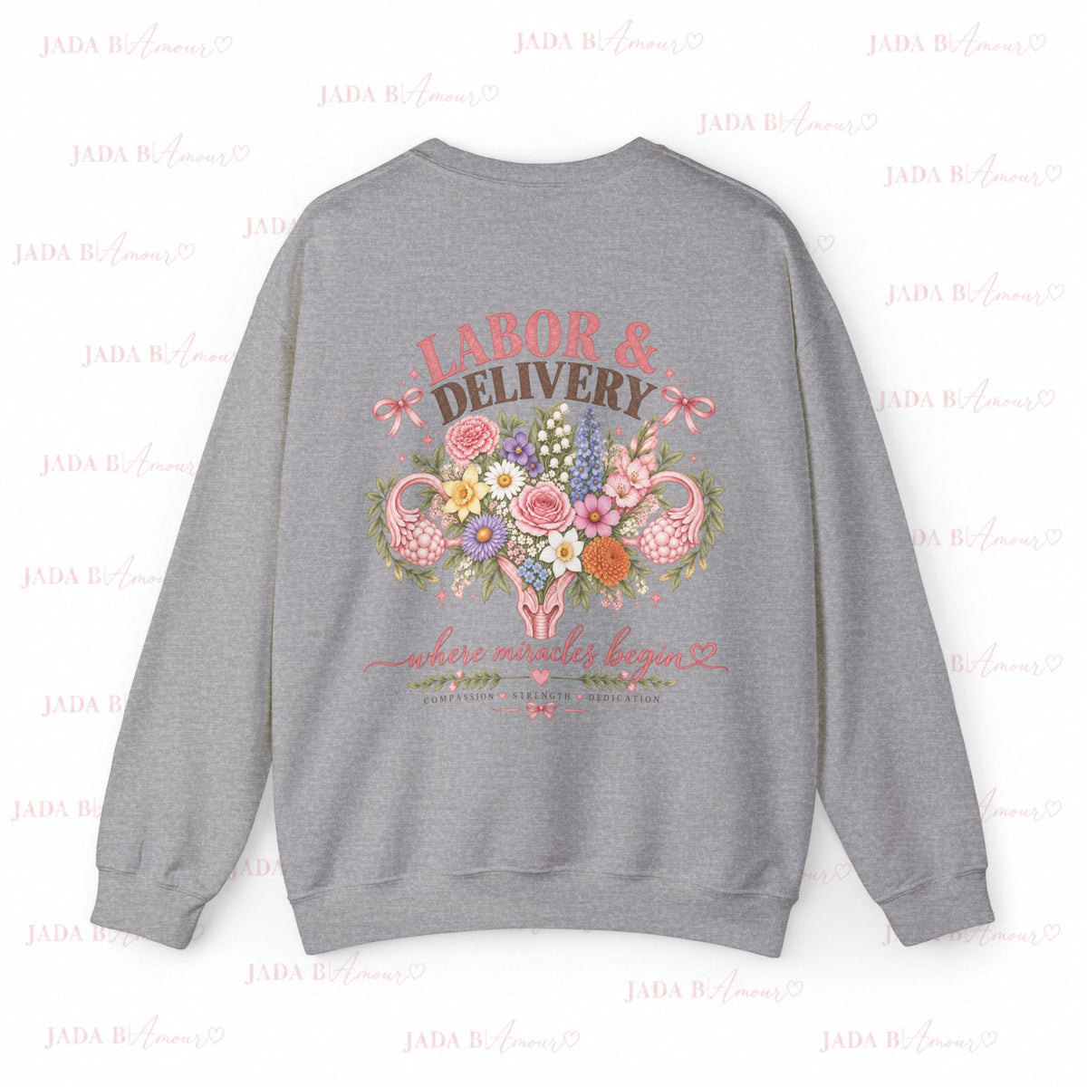 Where Miracles Begin | Labor & Delivery Nurse Sweatshirt