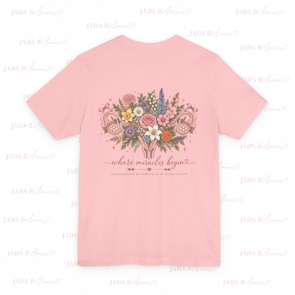 Where Miracles Begin MOM Tee | Floral Motherhood Shirt ♡