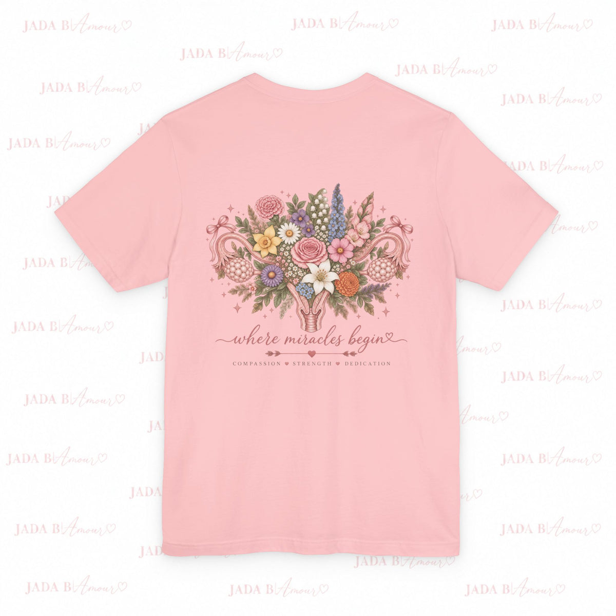 Where Miracles Begin MOM Tee | Floral Motherhood Shirt ♡