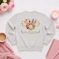 Where Miracles Begin Women’s Floral Crewneck
