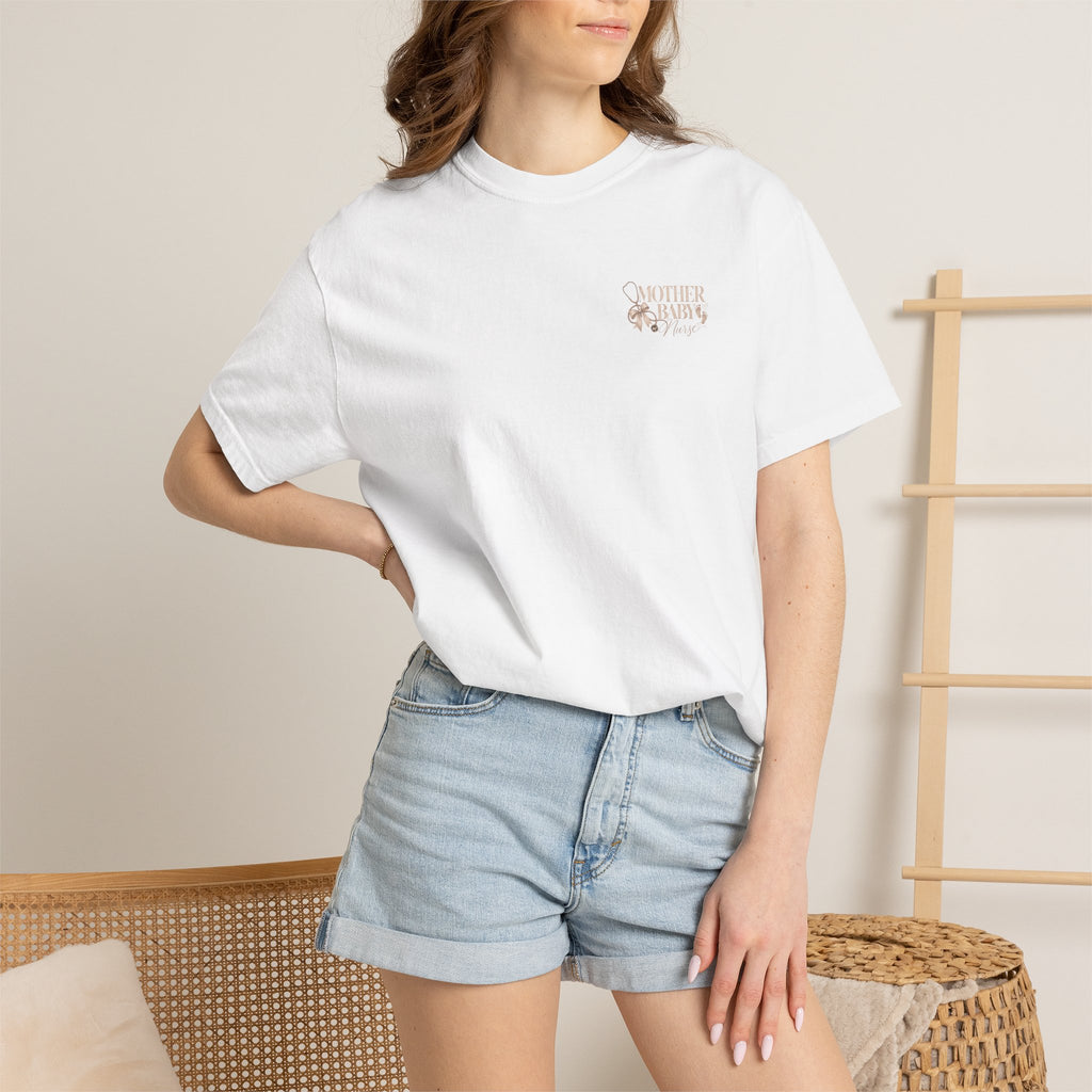 Mother Baby Nurse Comfort Colors® T-Shirt | Women’s Health Nurse Tee