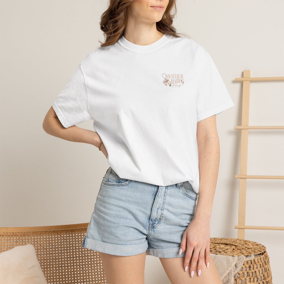 Mother Baby Nurse Comfort Colors® T-Shirt | Women’s Health Nurse Tee