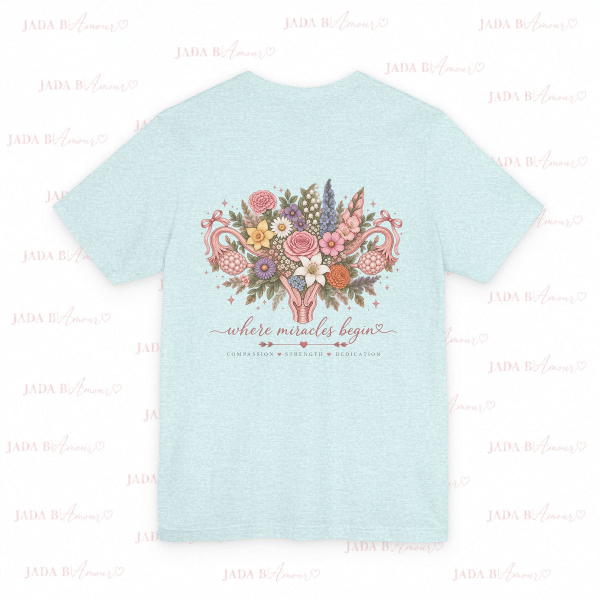 Where Miracles Begin MOM Tee | Floral Motherhood Shirt ♡