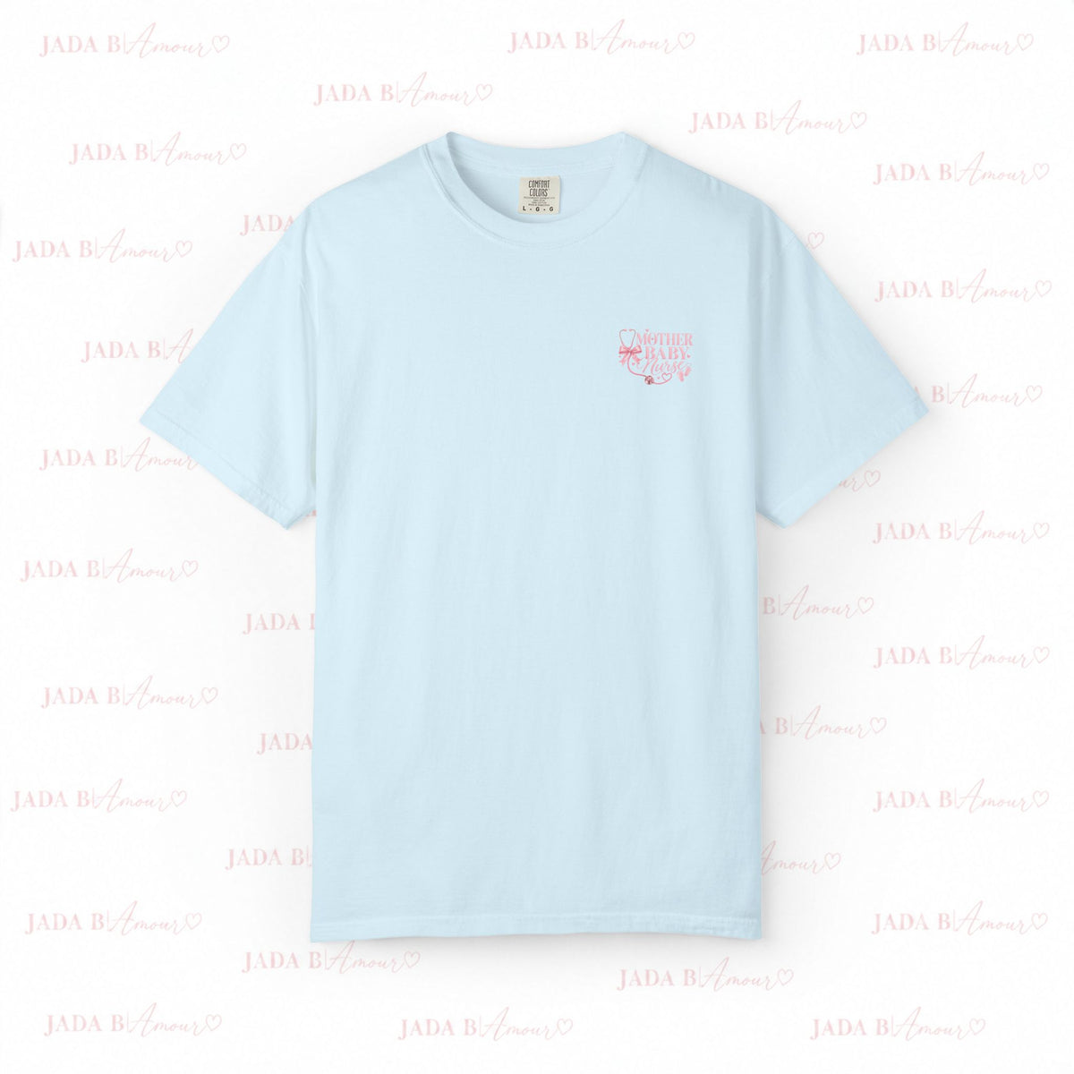 Mother Baby Nurse Comfort Colors PINK® T-Shirt | Women’s Health Nurse Tee