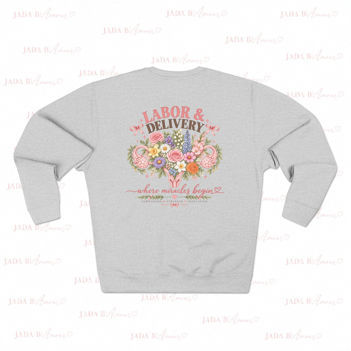 Labor & Delivery Crewneck Sweatshirt ♡ Where Miracles Begin
