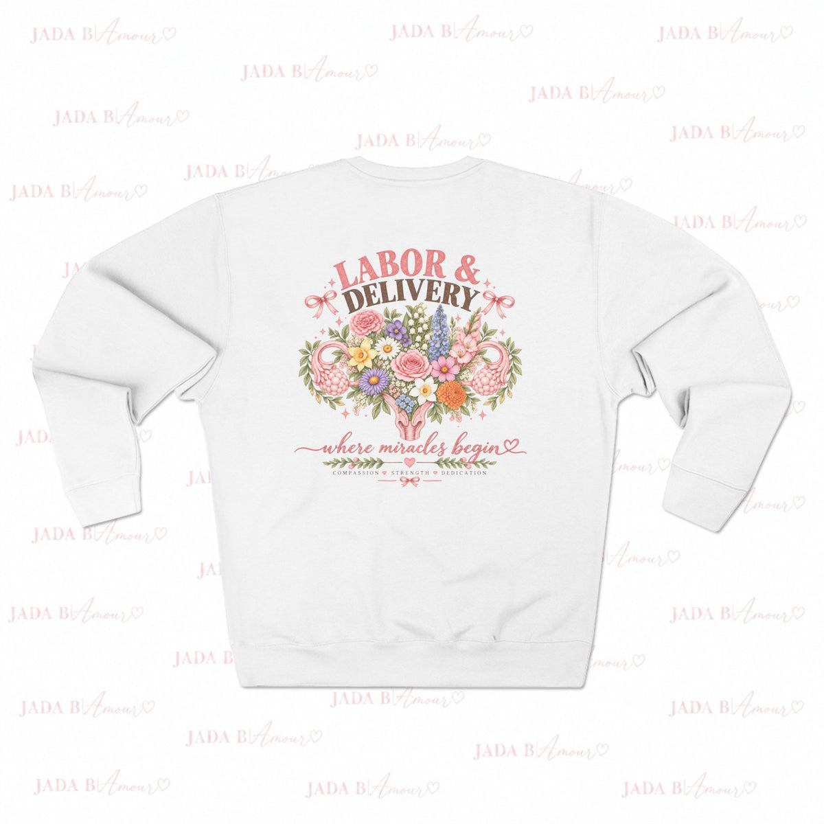 Labor & Delivery Crewneck Sweatshirt ♡ Where Miracles Begin
