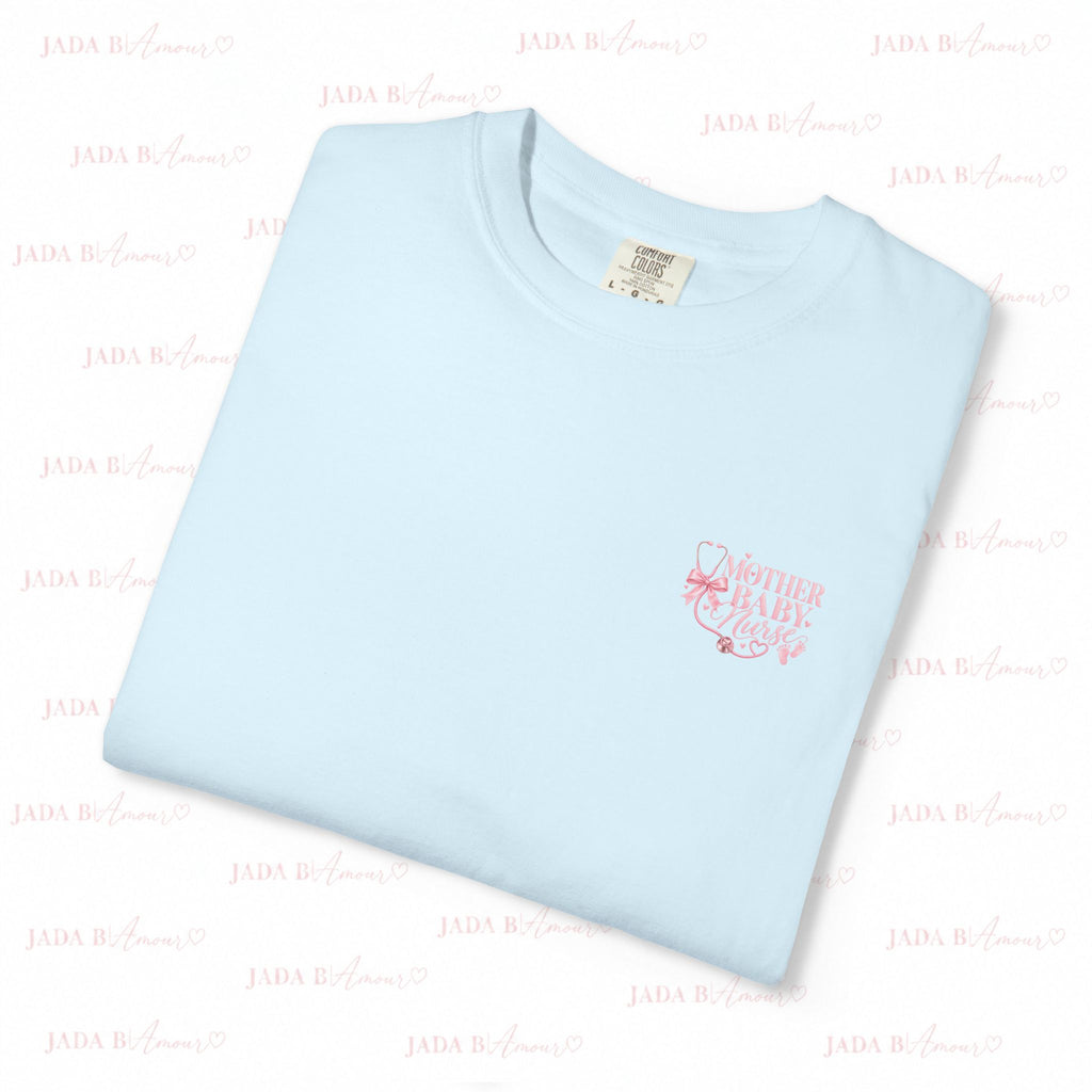 Mother Baby Nurse Comfort Colors PINK® T-Shirt | Women’s Health Nurse Tee