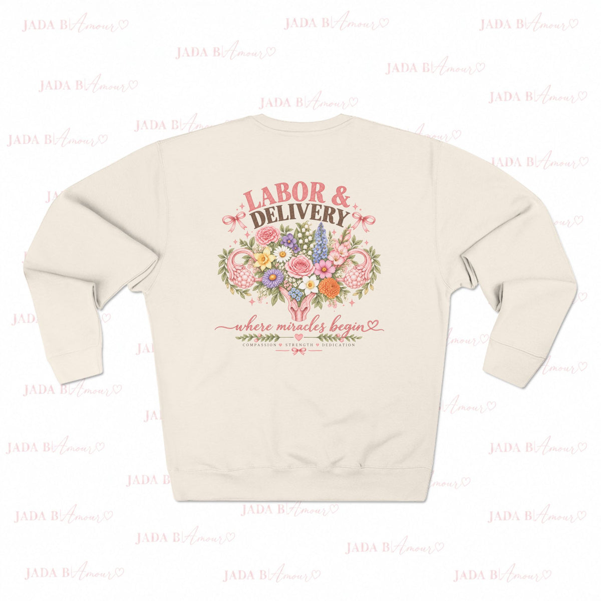 Labor & Delivery Crewneck Sweatshirt ♡ Where Miracles Begin