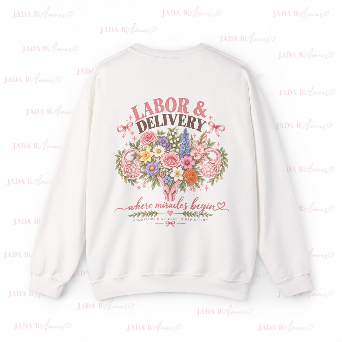 Where Miracles Begin | Labor & Delivery Nurse Sweatshirt